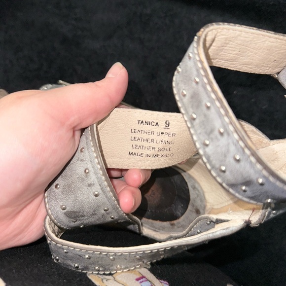 Freebird Silver Studded Sandals - Picture 10 of 10